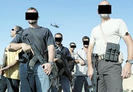 جنود مرتزقة في العراق من شركة (بلاك وترز) الأمريكية